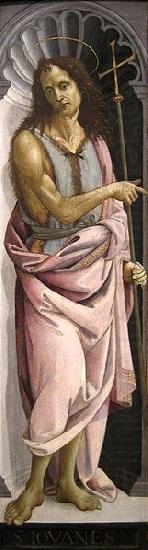 BARTOLOMEO DI GIOVANNI 'Saint John the Baptist oil painting picture